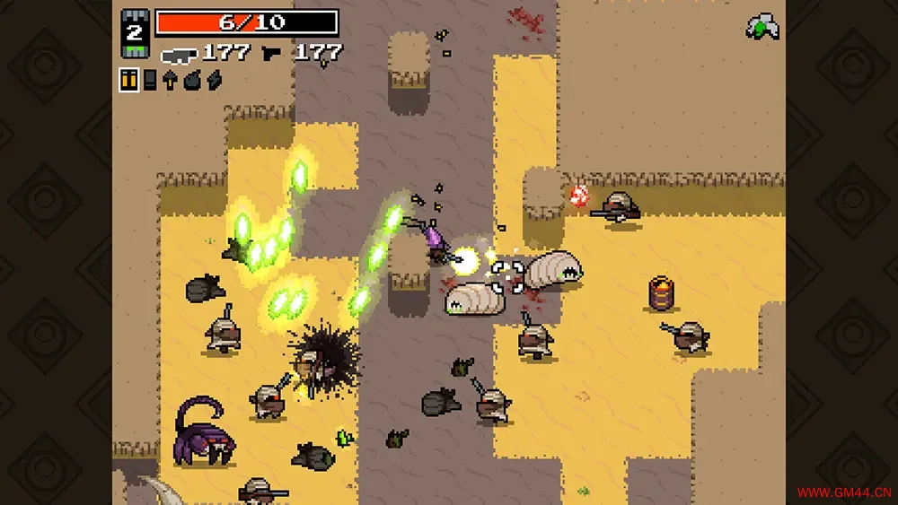 废土之王 / Nuclear Throne 俯视角肉鸽射击游戏