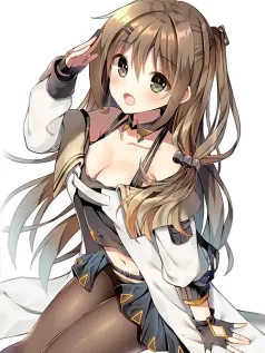 棕发双马尾少女·战术风衣下的鲜活心跳 抬手致意时的灵动欲望手机壁纸