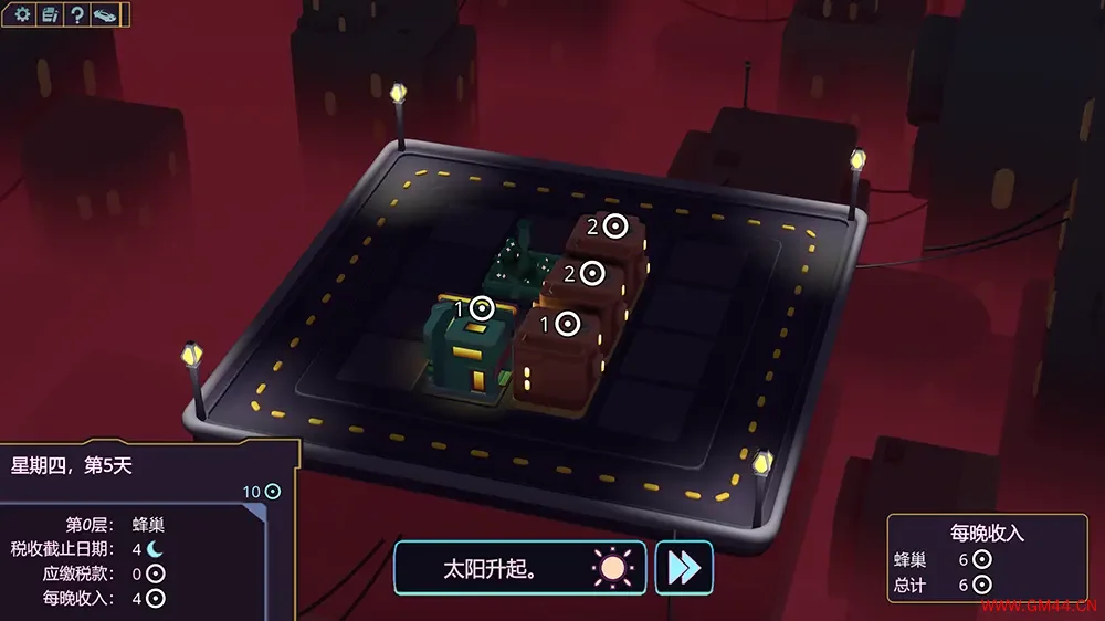 霓虹新城 / Neongarten 极简赛博朋克城市建造游戏