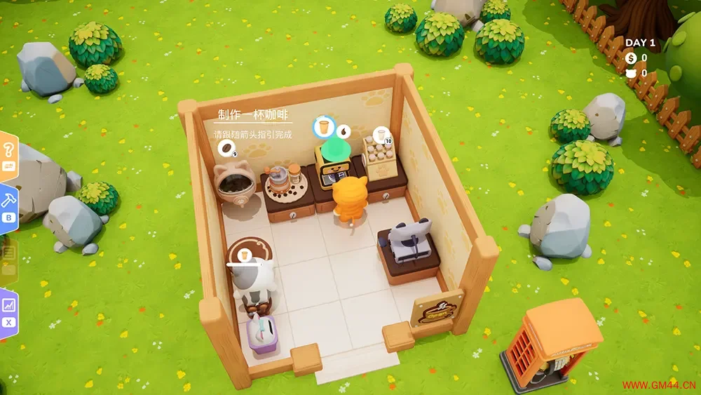 猫遇咖啡 / Bean Meets Paw 萌系温馨模拟经营游戏