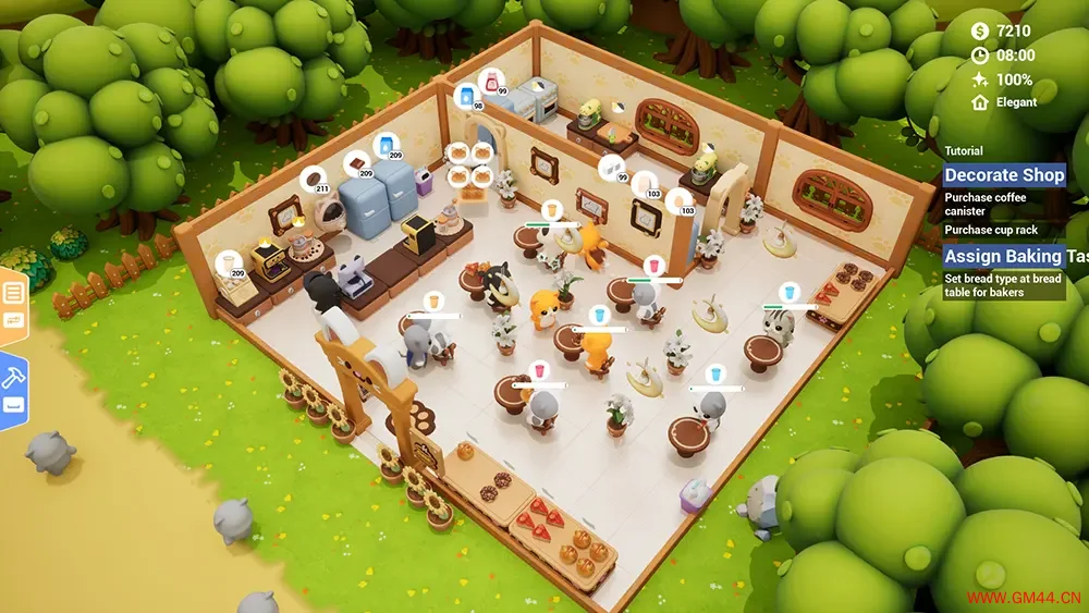 猫遇咖啡 / Bean Meets Paw 萌系温馨模拟经营游戏