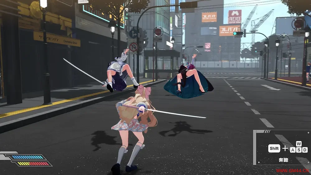 逃亡搭便车者 / Fugitive Free Rider 卡通割草动作游戏