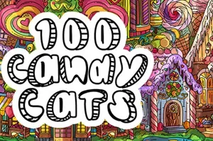 100只糖果猫 / 100 Candy Cats 休闲可爱找猫游戏